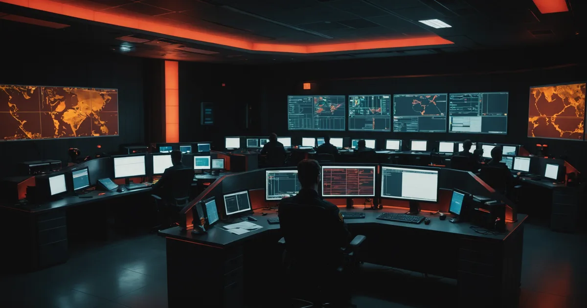 Dispatch team at work rebuilding a disrupted plan