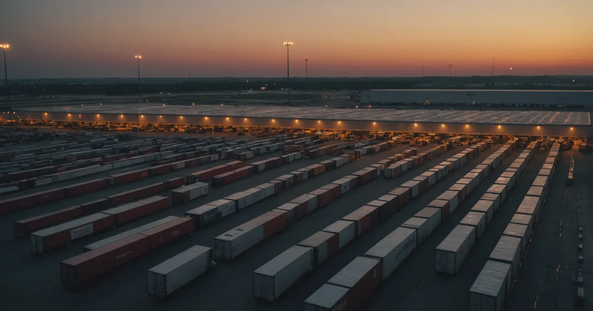 Freight broker reviewing carrier match quality data